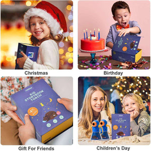 Magical Storybook Projector kids toy for Christmas, birthday, and children's day gifts with storybook and projector reels
