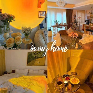 Glowly Sunset Lamp Projection Photo Shooting Color Changing Nightlight Night Light