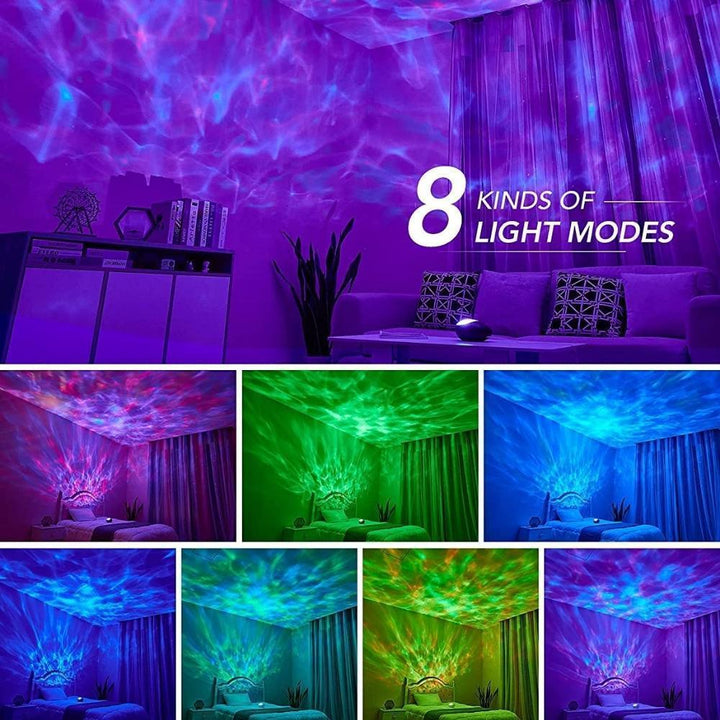 Glowly Aurora Star Projector Lights Night Light Projector with 24 Modes - Babies Mart Australia