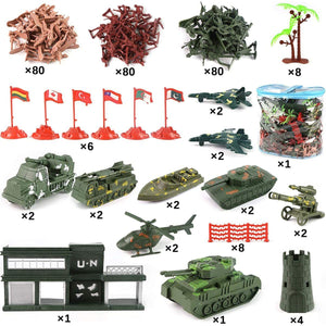 Kidst 307PCS Military Toy Playset for Unforgettable Playtimes & Epic Battles Toy Playsets