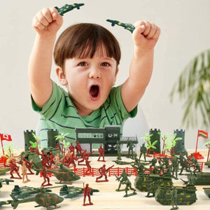 Kidst 307PCS Military Toy Playset for Unforgettable Playtimes & Epic Battles Toy Playsets