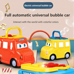 Kidst Bubble Toy School Bus Toy Bubble Maker & Bubble Blowing Kids Fun Toy Bubble Toys