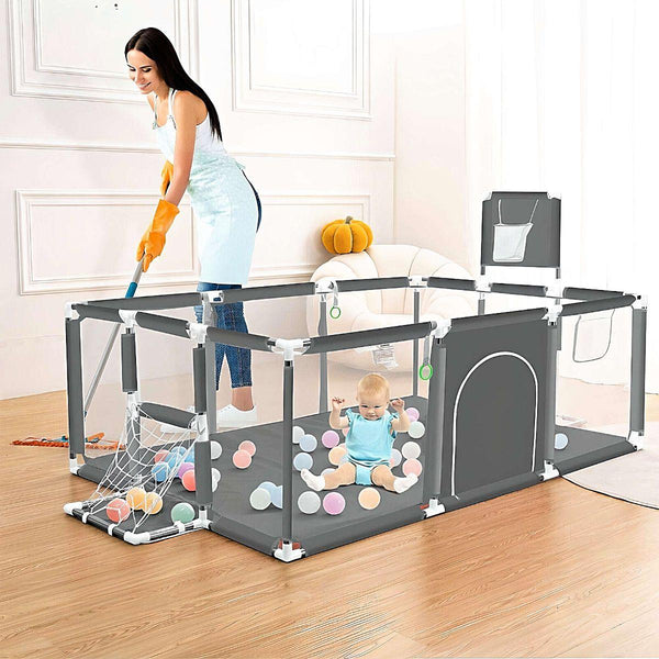 Toddly Little Explorer Deluxe Play Pen Safe