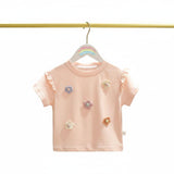 Feather & Fawn Daisy Bloom Ruffle Tee