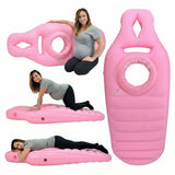 MaterniCare DreamBelly Inflatable Pregnancy Pillow Comfort for Expecting Mothers