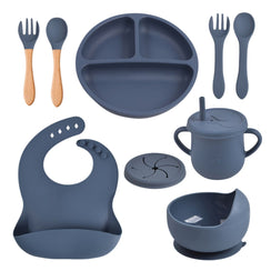 Toddly MealMate Silicone Feeding Set for Baby Led Weaning & Self Feeding
