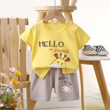 Feather & Fawn BreezePlay Summer Tee & Shorts Set