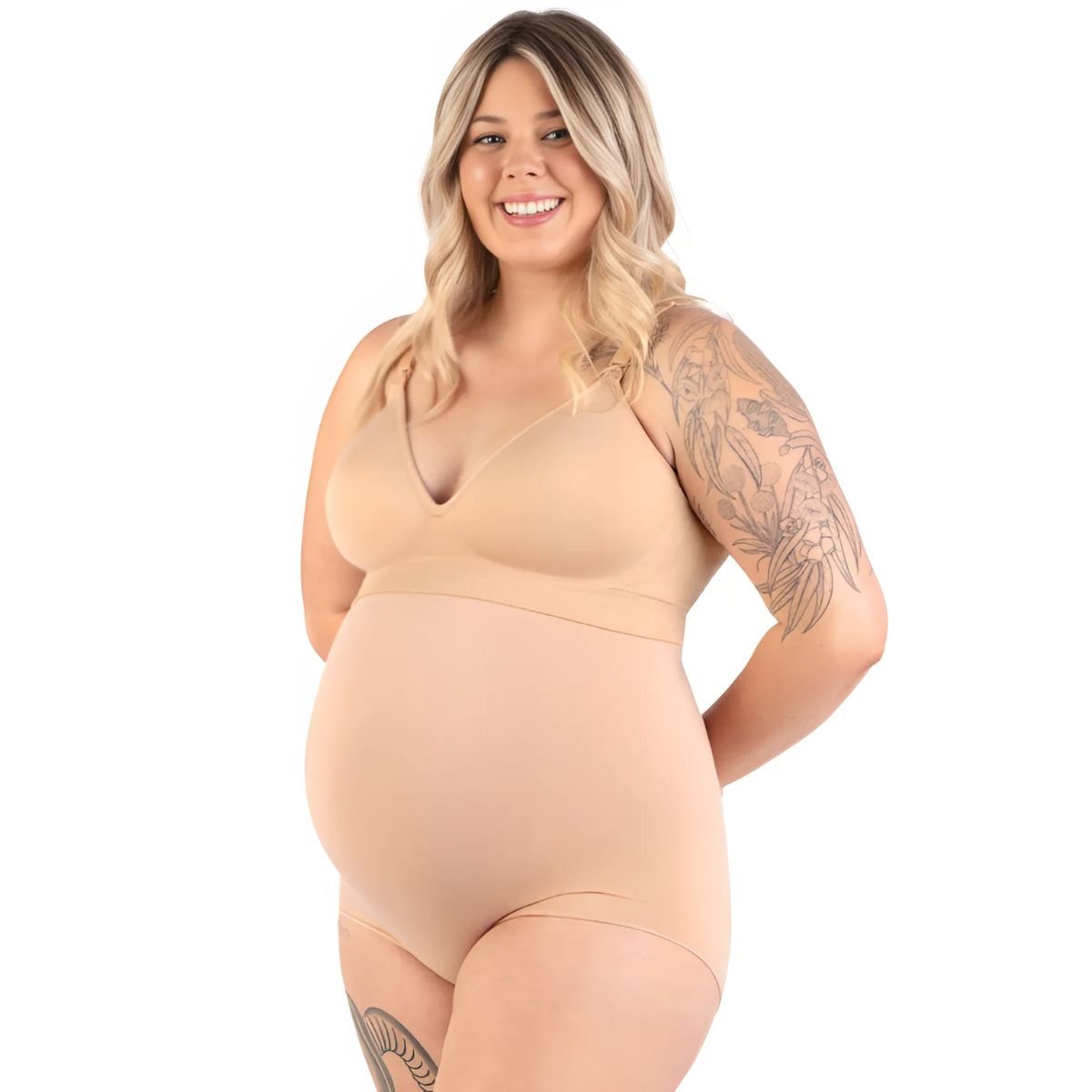 B Free Maternity Underbust Cotton Full Brief Maternity Underwear