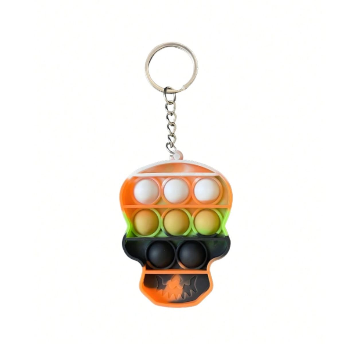BabiePlay Halloween Pop Fidget Keychain | Soft Silicone Sensory Toy Halloween