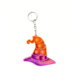BabiePlay Halloween Pop Fidget Keychain | Soft Silicone Sensory Toy Halloween