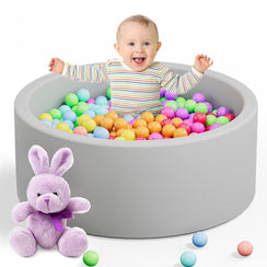 BabiePlay Ultimate Foam Ball Pit Fun Indoor Play & Skill Development Barrier Ball Pits
