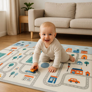 BabiePlayBabiePlay Large Baby Play Mat 200×180 cm – Foldable Waterproof Reversible FoamFoldable Mat - Babies Mart Australia