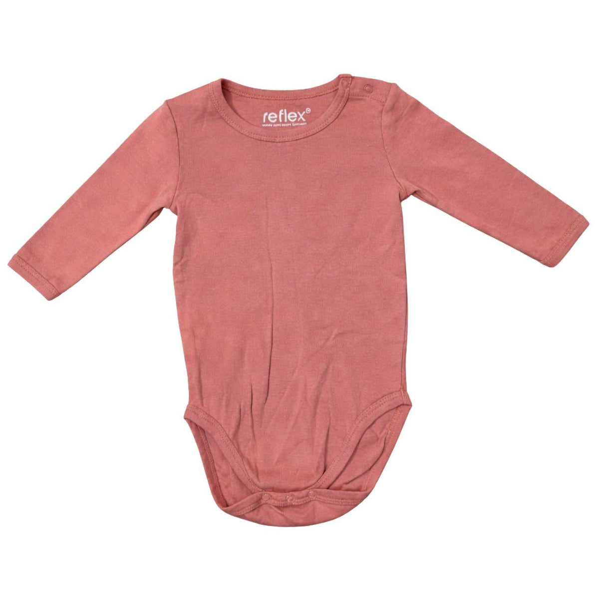 Feather & Fawn Reflex long sleeve baby bodysuits three pack in navy, white, and blue stripe