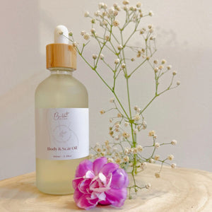 Bubba Bump Skin & Scar Oil for Stretch Marks + More (100 ml) Maternity Care