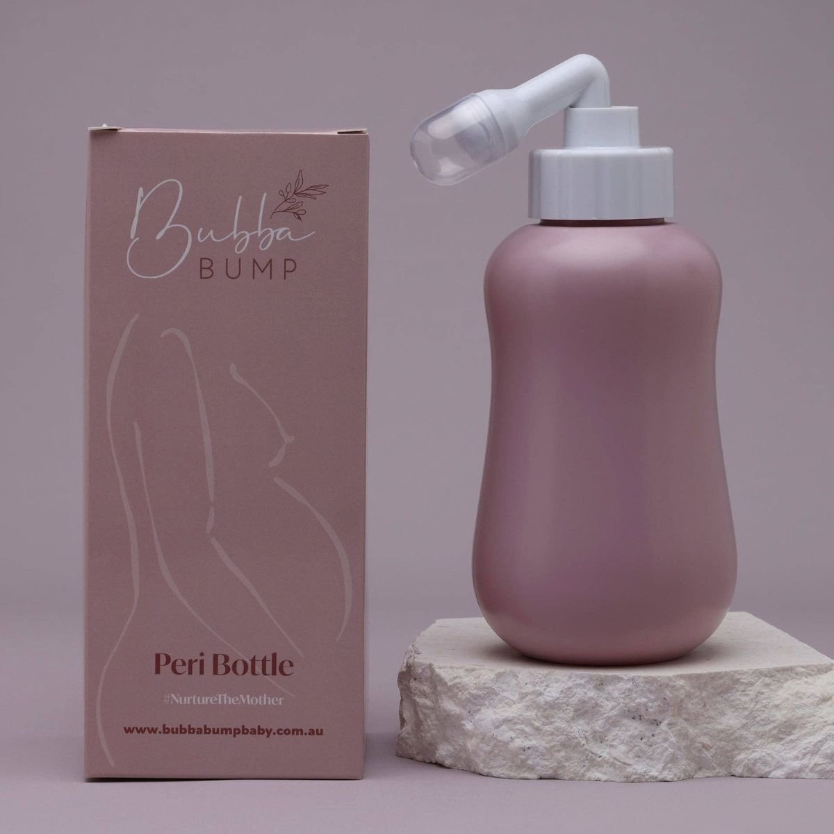Bubba Bump Upside Down 360ml Peri Bottle for Postpartum Healing Maternity Care