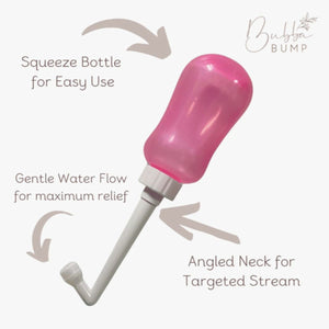 Bubba Bump Upside Down 360ml Peri Bottle for Postpartum Healing Maternity Care