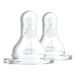 Dr Brown's Options+ Anti Colic Narrow Neck Teats Baby Bottle Nipples