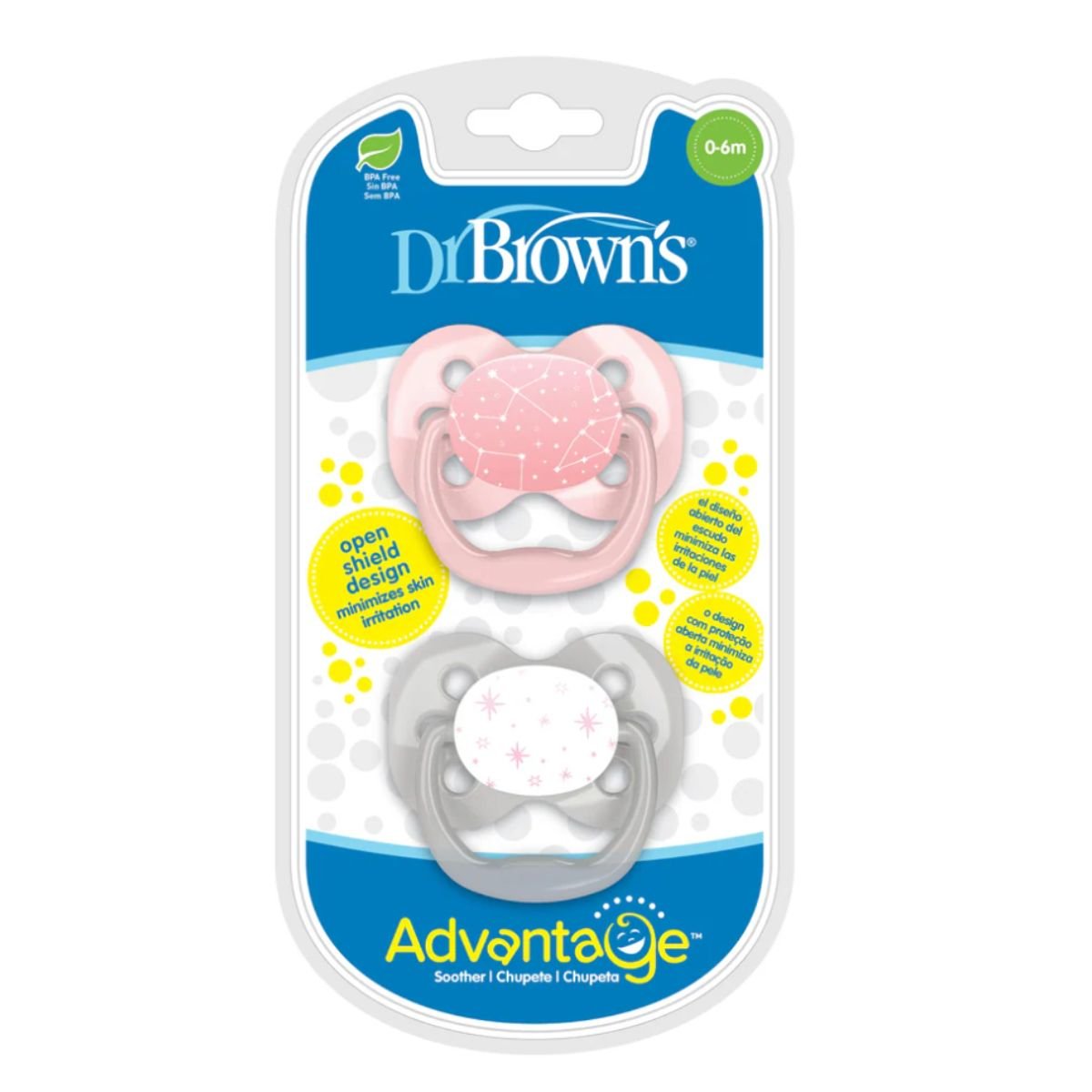 Dr. Brown'sDr Browns Advantage SootherPacifiers - Babies Mart Australia
