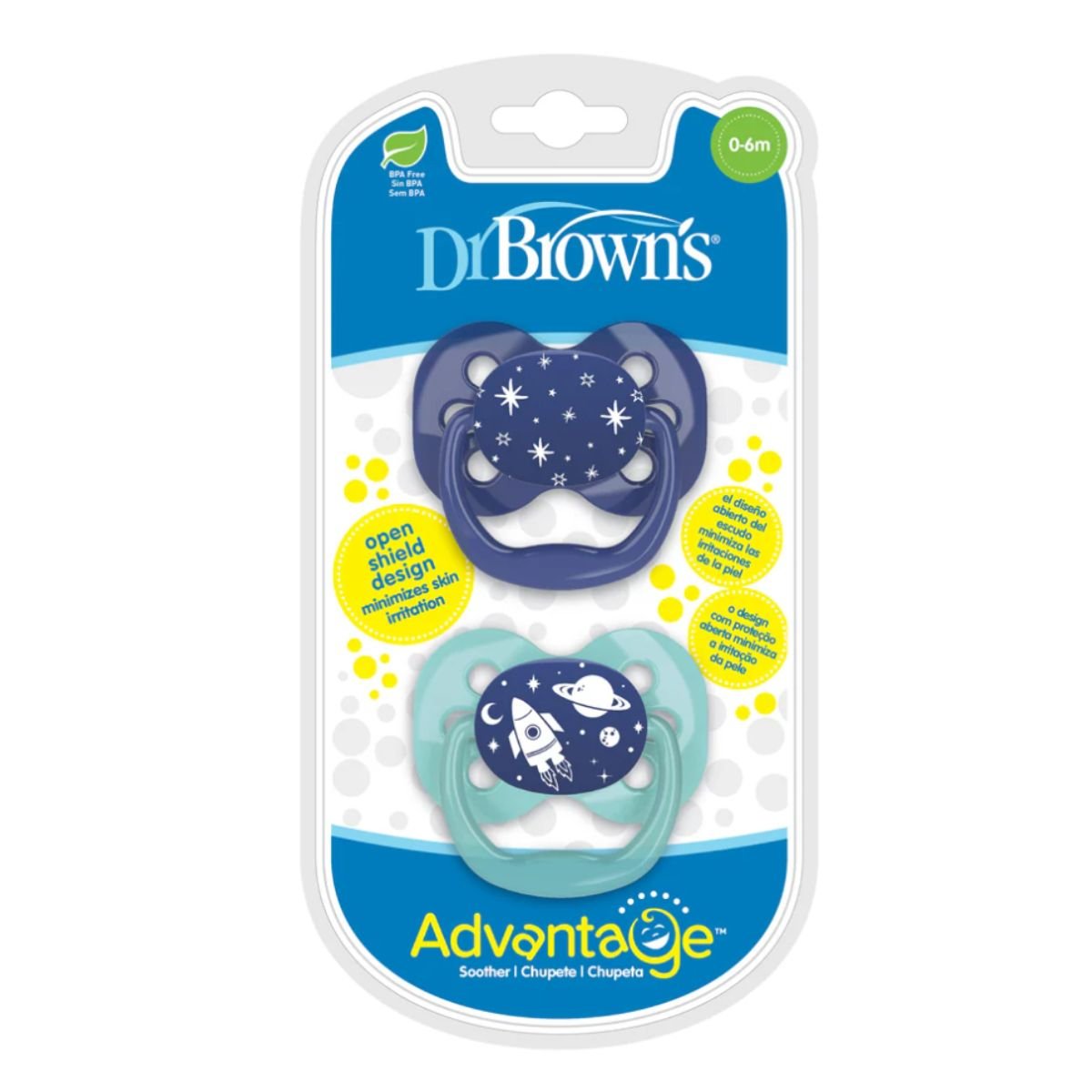 Dr. Brown'sDr Browns Advantage SootherPacifiers - Babies Mart Australia