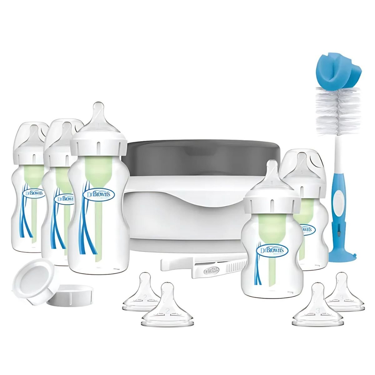 Dr. Brown'sDr Browns Deluxe Newborn Wide Neck Options+ Gift SetBaby Bottle - Babies Mart Australia