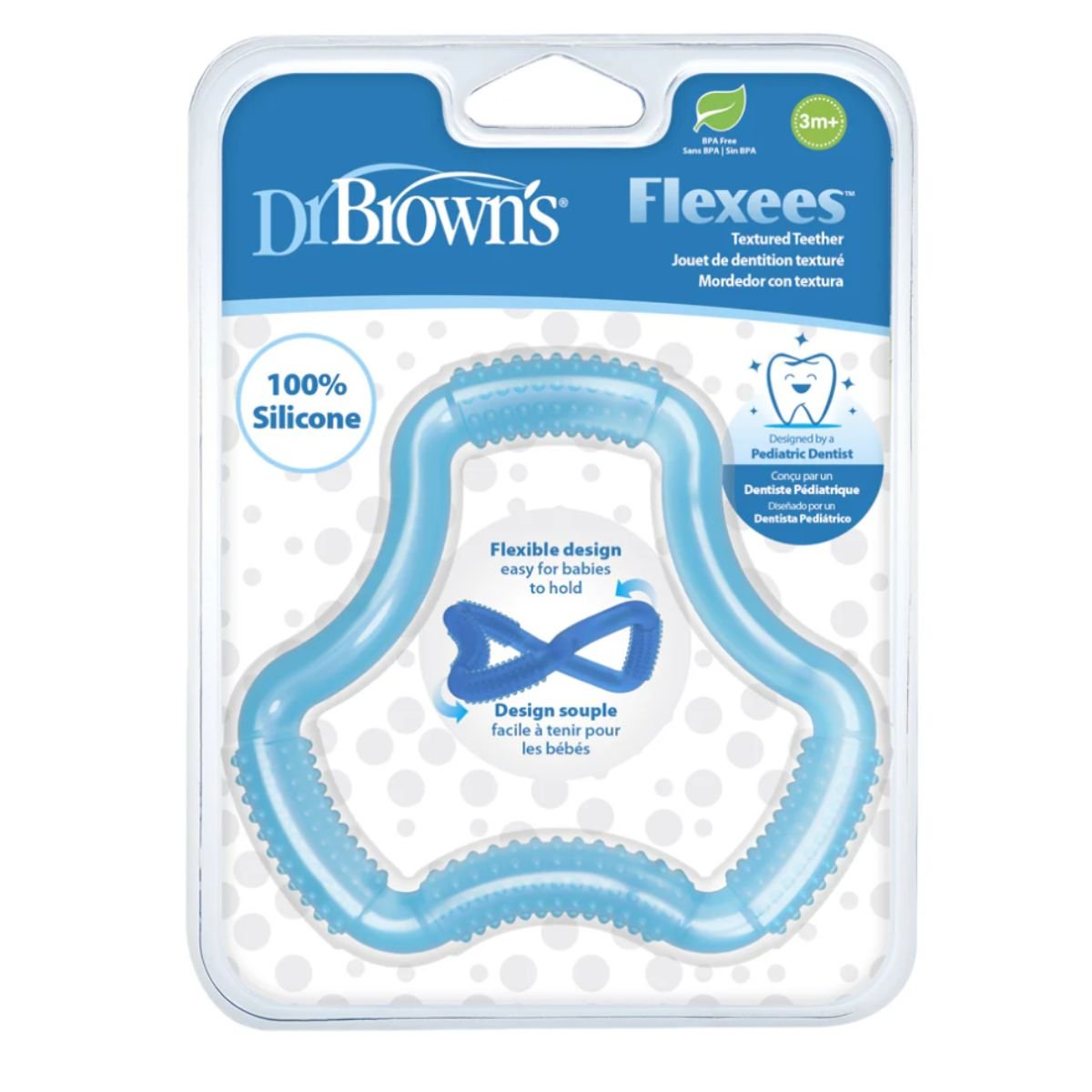 Dr. Brown'sDr Brown's Flexees A Shaped TeetherTeether - Babies Mart Australia