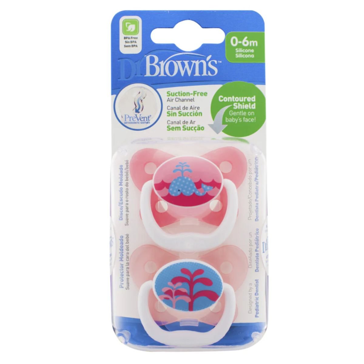 Dr. Brown'sDr Brown's PreVent Butterfly Shield SootherPacifiers - Babies Mart Australia