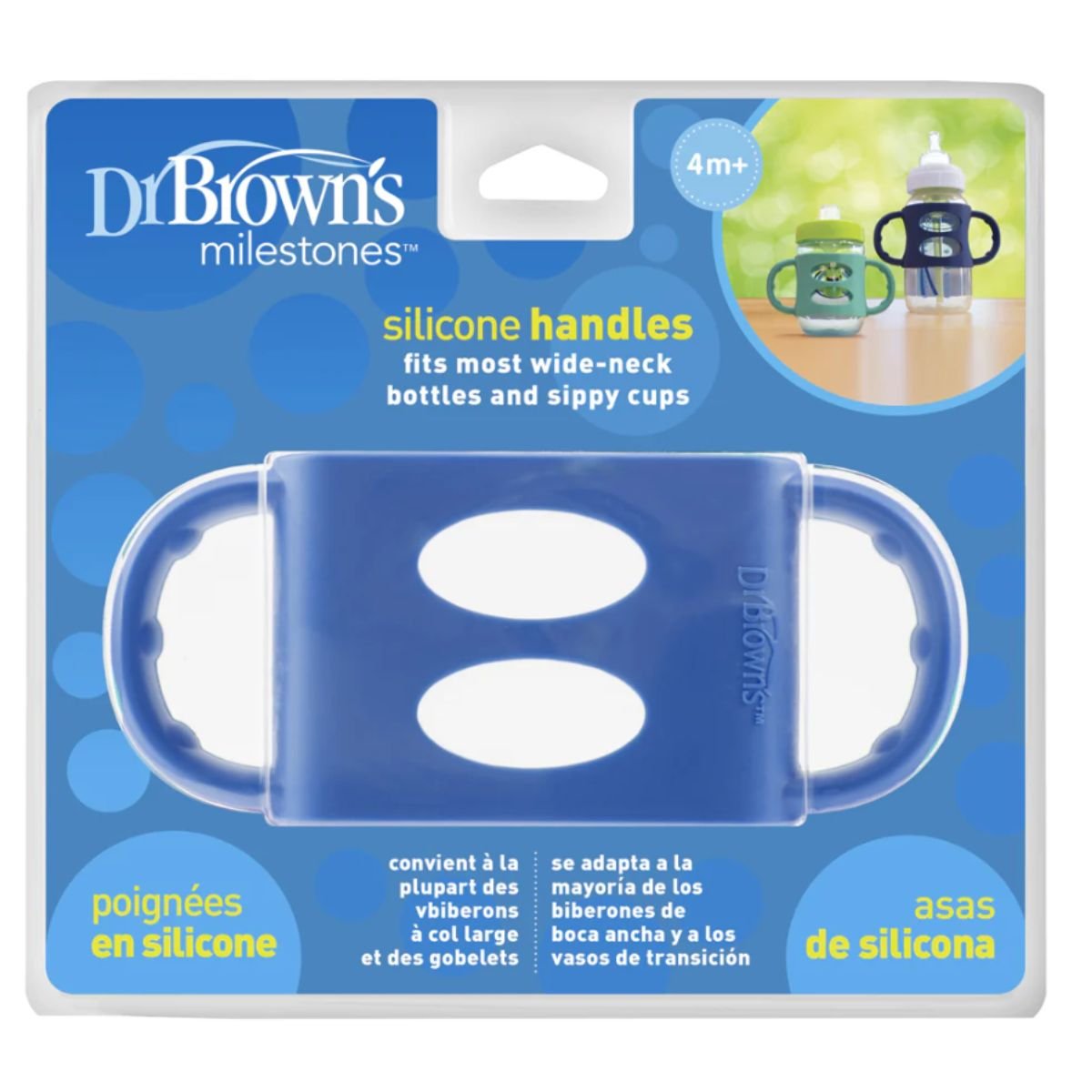 Dr. Brown'sDr Brown's Wide Neck Silicone Handles for Feeding BottleBaby Bottle - Babies Mart Australia