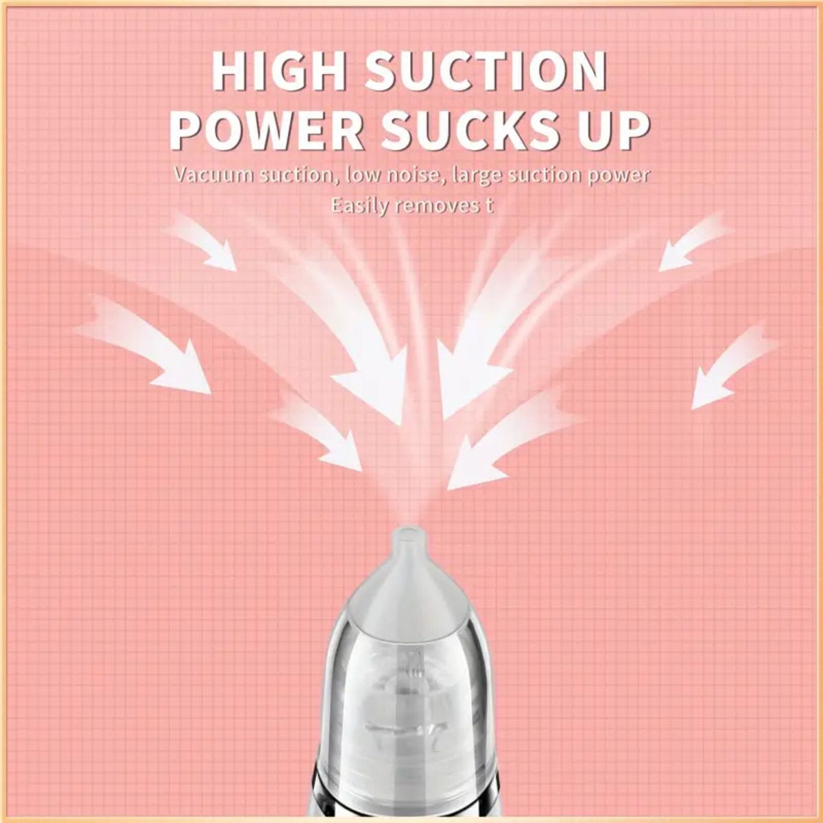 Feather & Fawn GentleCare Electric Nasal Aspirator with 3 Suction Levels Nasal Aspirator