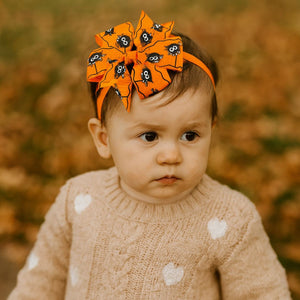 Feather & Fawn Halloween Baby Bow Headbands | Set A or Set B Halloween