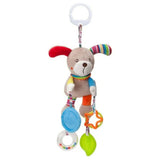 Feather & Fawn Pram Hanging Toy Sensory Animal Toy for Baby's Development Pram Hanging Toy