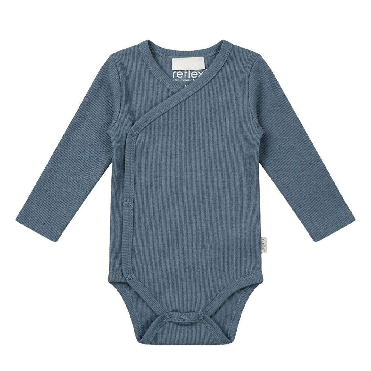 Feather & Fawn Reflex long sleeve baby bodysuits three pack