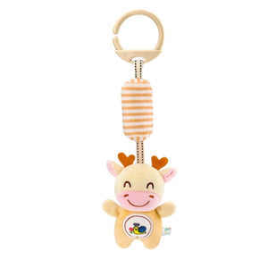 Feather & Fawn Sensory Plush Wind Chime Toy & Hanging Toy for Cribs & Strollers Pram Hanging Toy