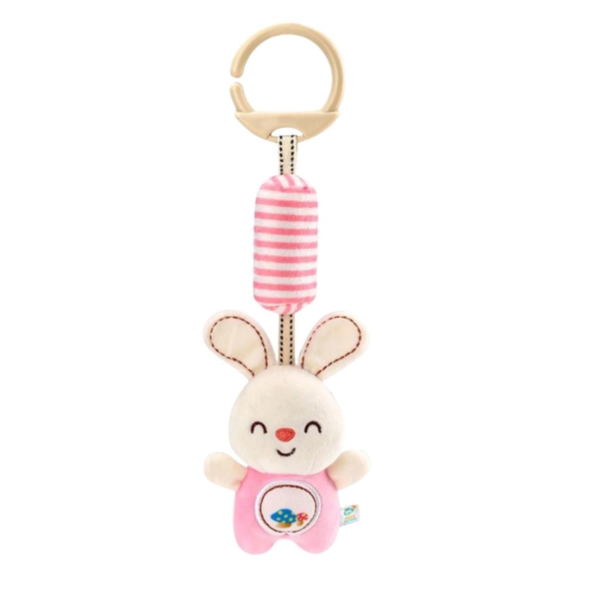 Feather & Fawn Sensory Plush Wind Chime Toy & Hanging Toy for Cribs & Strollers Pram Hanging Toy