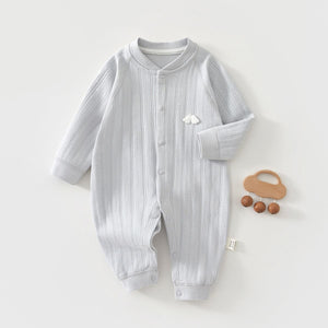 Feather & Fawn Ultra - Soft All - Season Baby Romper Collection Baby Clothes