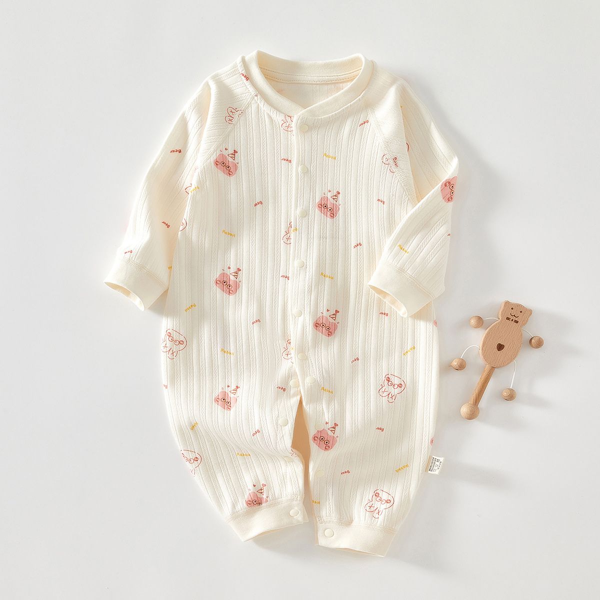 Feather & Fawn Ultra - Soft All - Season Baby Romper Collection Baby Clothes