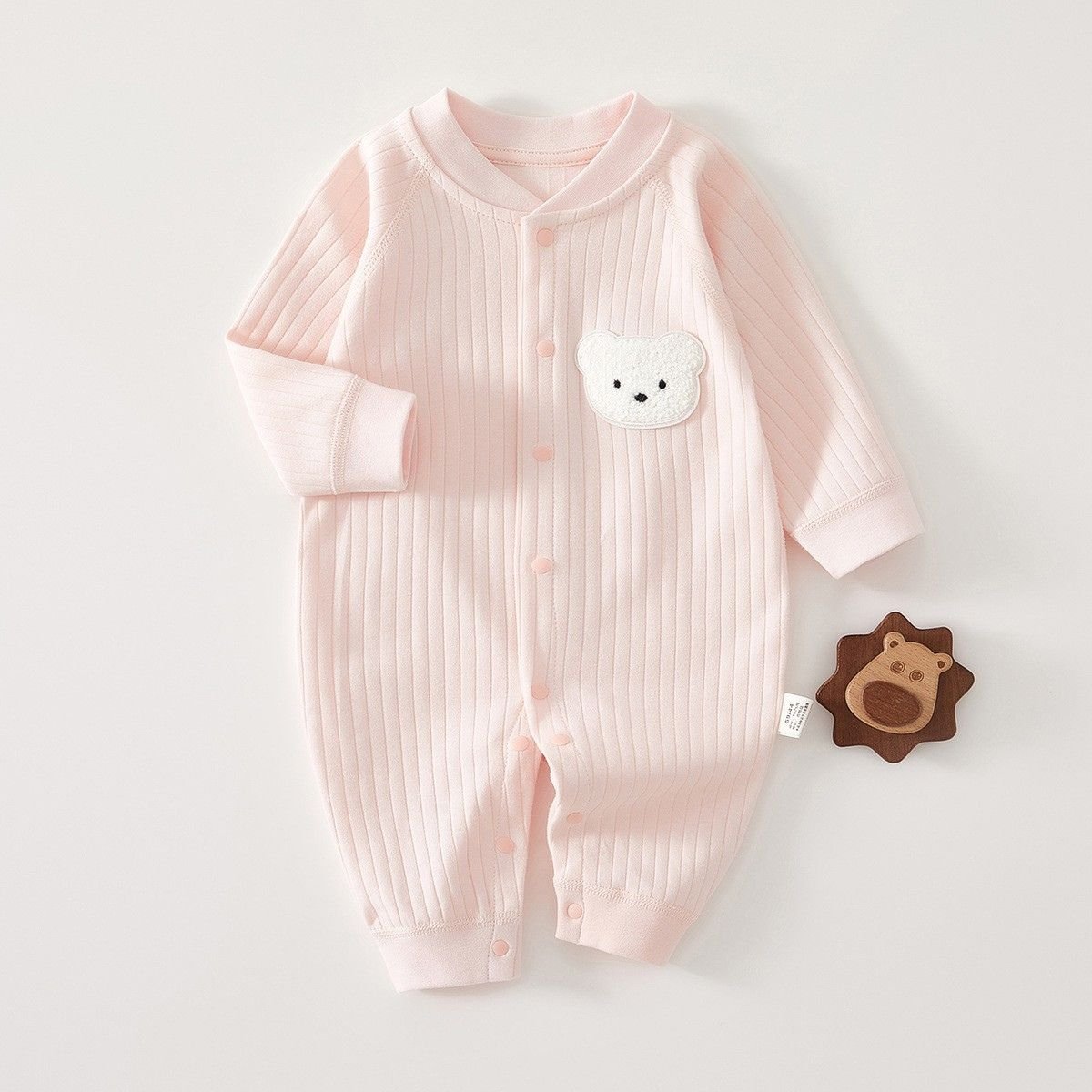 Feather & Fawn Ultra - Soft All - Season Baby Romper Collection Baby Clothes