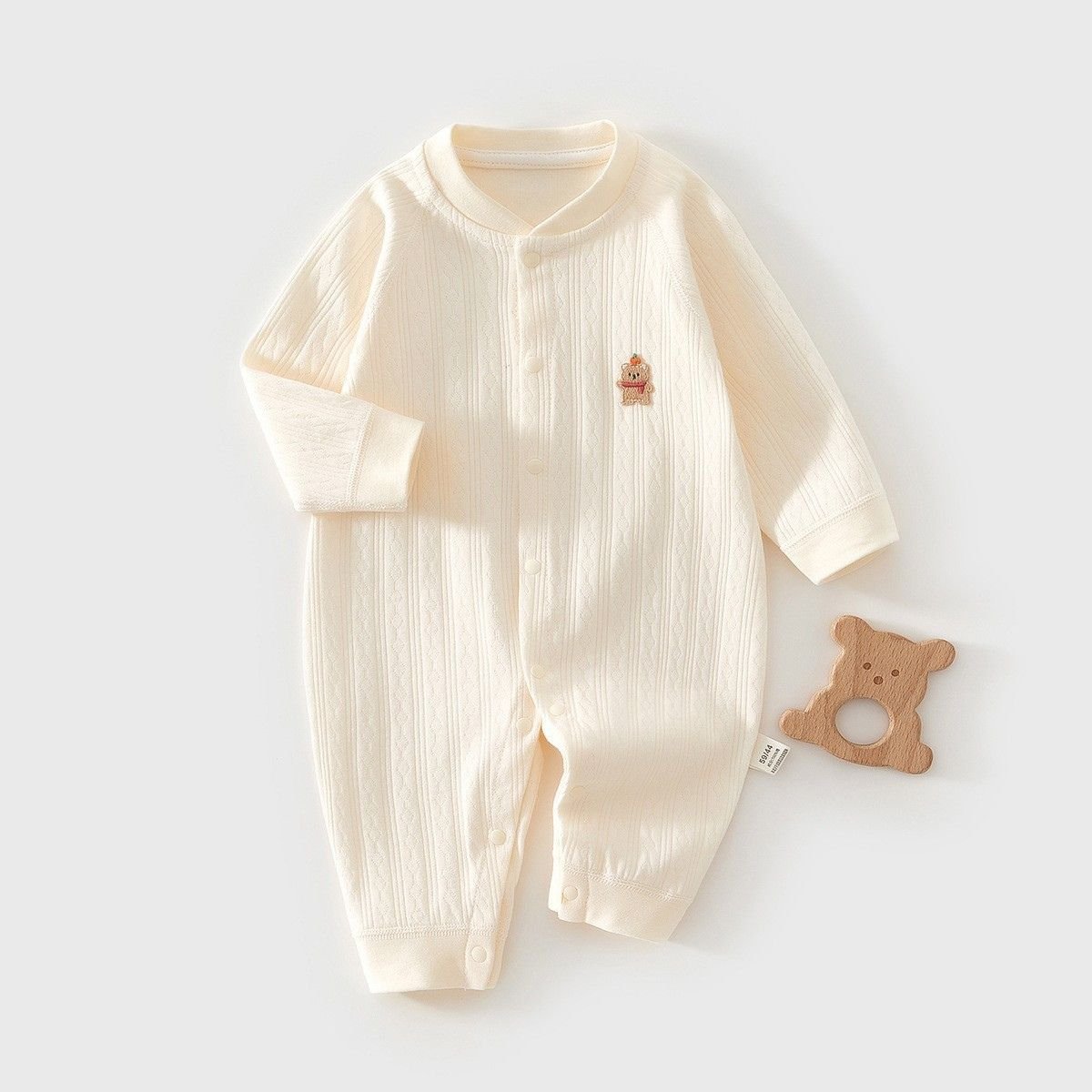 Feather & Fawn Ultra - Soft All - Season Baby Romper Collection Baby Clothes