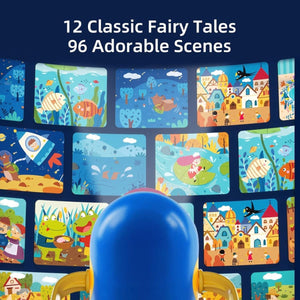 GlowlyGlowly Magical Storybook Projector 12 - Story Bedtime Torch & Night LightNight Light Projector - Babies Mart Australia