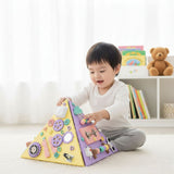 Kidst Large Montessori Wooden Busy Board Collection - Fine Motor Skills & Sensory Toys Montessori Toys