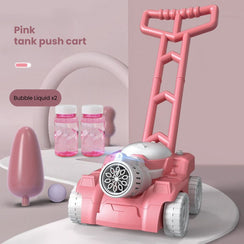 Kidst Push - Along Bubble Walker Car with Bubble Lawn Mower Design Bubble Toys