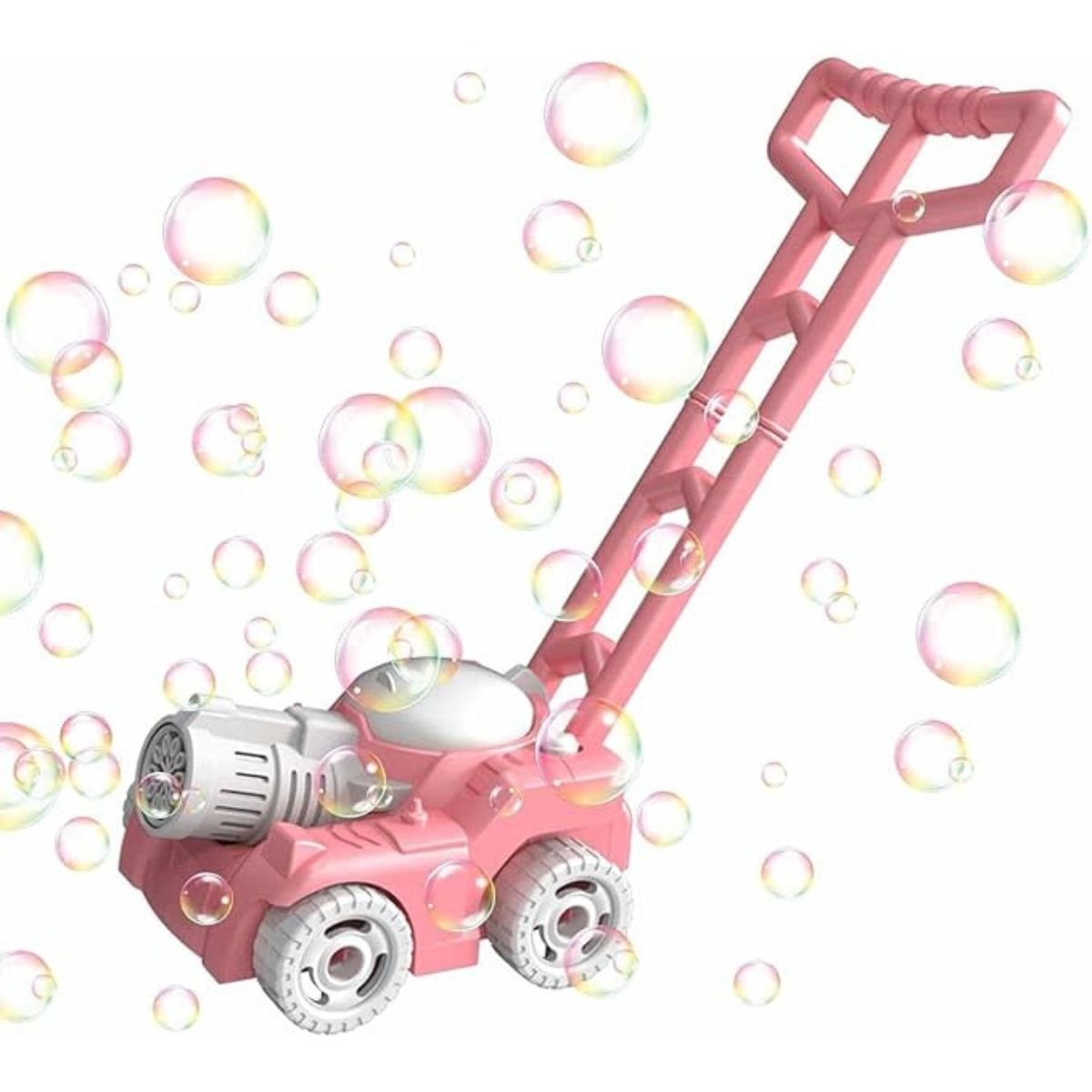Kidst Push - Along Bubble Walker Car with Bubble Lawn Mower Design Bubble Toys