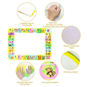 KidstKidst Aqua Water Doodle Mat - Mess - Free Water Drawing & Colouring MatDrawing & Painting Kits - Babies Mart Australia