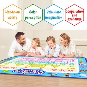 KidstKidst Aqua Water Doodle Mat - Mess - Free Water Drawing & Colouring MatDrawing & Painting Kits - Babies Mart Australia