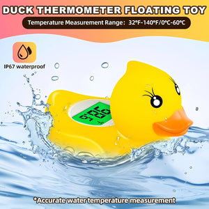 Kidstkidst SplashSafe Bath Thermometer & Floating Toy with Safety AlertBath Thermometer - Babies Mart Australia