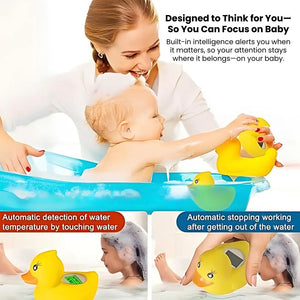 Kidstkidst SplashSafe Bath Thermometer & Floating Toy with Safety AlertBath Thermometer - Babies Mart Australia