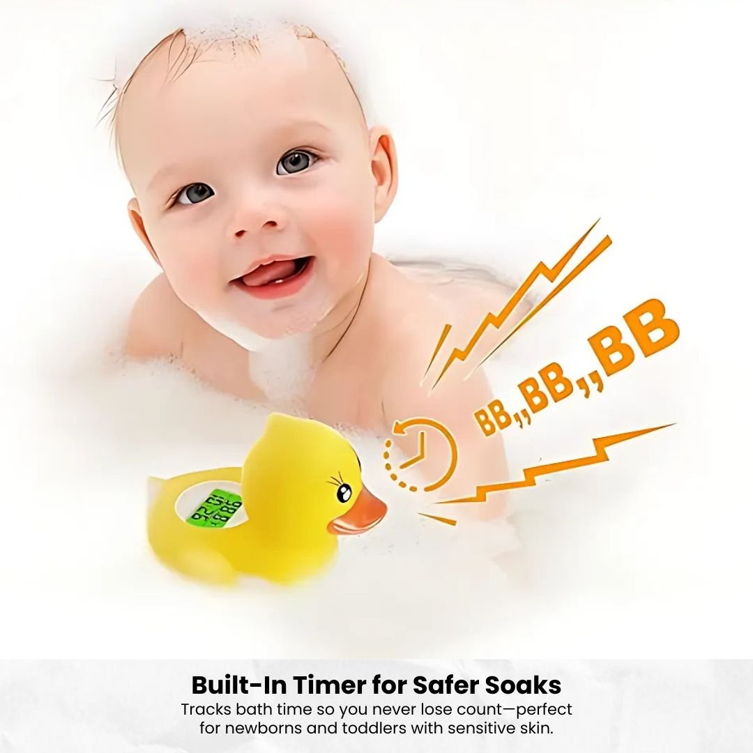 Kidstkidst SplashSafe Bath Thermometer & Floating Toy with Safety AlertBath Thermometer - Babies Mart Australia