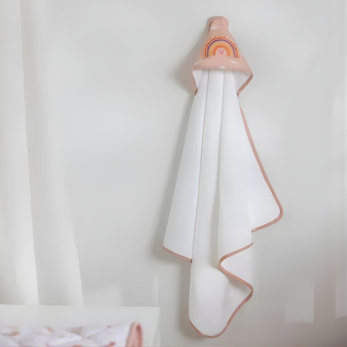 Living Textiles Organic Hooded Towel | Bohemian Bliss Baby Towel