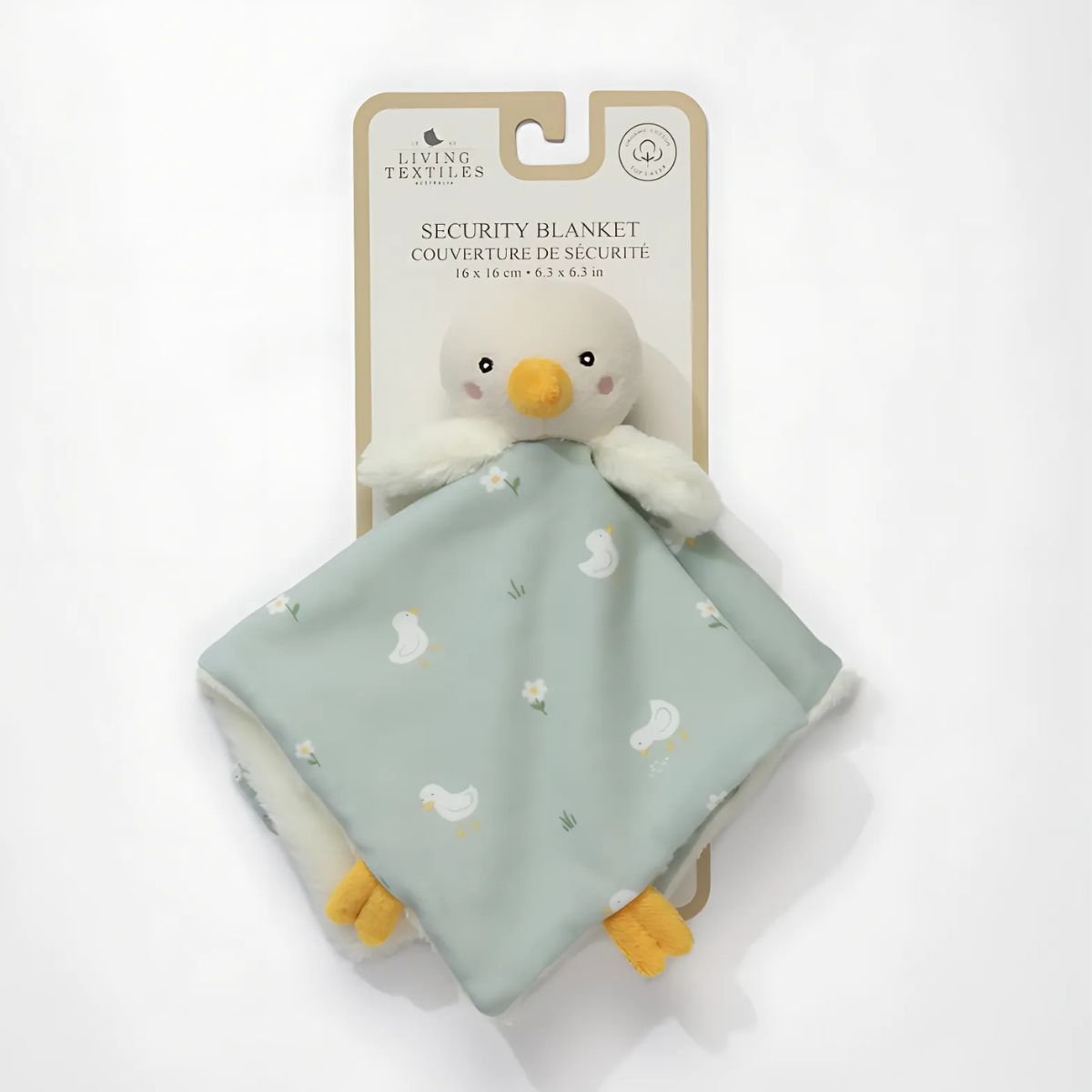 Living TextilesLiving Textiles Security Blanket Goosey GooseyPlush Toys - Babies Mart Australia