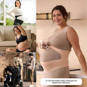 MaterniCare ComfortWrap pregnancy belly band with foam-backed support