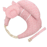 MaterniCare Embrace hands-free breastfeeding pillow with shoulder strap and waist belt